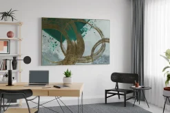 Öl Gemälde 'The Final Touch' | Handgemaltes Unikat