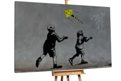 Öl Gemälde 'The Yellow Kite' | Handgemaltes Unikat