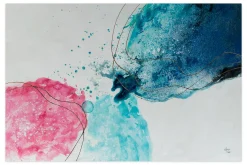 Öl Gemälde 'Touch of Aquarelle' | Handgemaltes Unikat