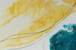 Öl Gemälde 'Touch of Aquarelles' | Handgemaltes Unikat