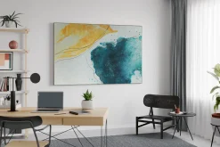 Öl Gemälde 'Touch of Aquarelles' | Handgemaltes Unikat