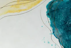 Öl Gemälde 'Touch of Aquarelles' | Handgemaltes Unikat