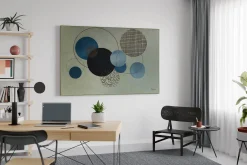 Öl Gemälde 'Universe of Circles' | Handgemaltes Unikat