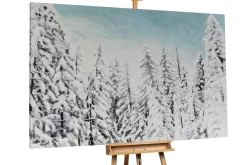 Öl Gemälde 'Vom Winter geküsst' | Handgemaltes Unikat