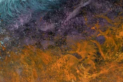 Öl Gemälde 'Wasser und Erde' | Handgemaltes Unikat