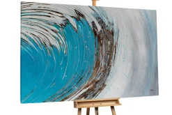 Öl Gemälde 'Wave Crest' | Handgemaltes Unikat