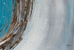 Öl Gemälde 'Wave Crest' | Handgemaltes Unikat