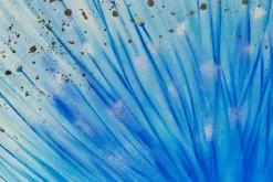 Öl Gemälde 'Zoom of Dandelion' | Handgemaltes Unikat