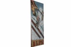 Metallbild 3D 'Alpine Rush' 60x90x5,5cm