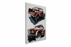 Metallbild 3D 'American Dream' 60x90x5cm