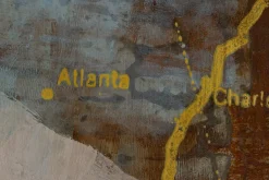 Metallbild 3D 'American Girl' 60x90x8,5cm