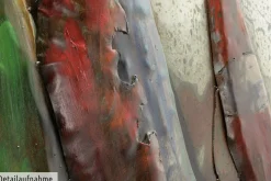 Metallbild 3D 'Around the World' 100x70x8cm