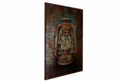 Metallbild 3D 'Back to the Old Days' 60x90x5cm