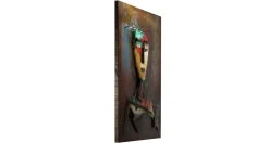 Metallbild 3D 'Court Jester' 75x100x5,5cm
