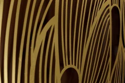 Metallbild 3D 'Das Gold der Natur' 80x80x2,5cm