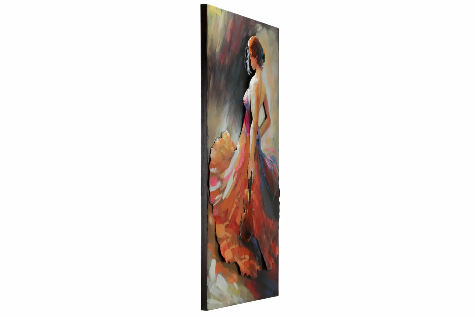Metallbild 3D 'Der letzte Tanz' 114x66x6cm