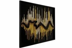 Metallbild 3D 'Follow your Way' 120x60x3cm