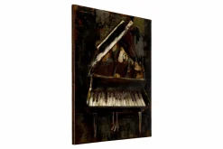 Metallbild 3D 'Harmonische Klänge' 60x60x4,5cm