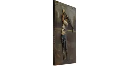 Metallbild 3D 'Hole in One' 75x100x4,5cm