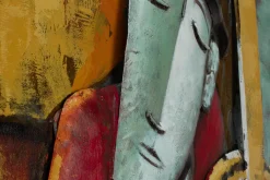 Metallbild 3D 'Mellow Jazz' 60x90x5,5cm