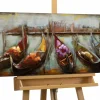 Metallbild 3D 'Nähe der Ferne' 120x40x6cm
