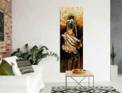 Metallbild 3D 'Queen of Honor' 44x144x5cm