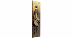 Metallbild 3D 'Queen of Honor' 44x144x5cm