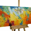 Metallbild 3D 'Rise to the Sky' 144x44x4cm