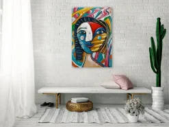 Metallbild 3D 'Self Love' 60x90x5cm