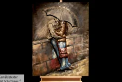 Metallbild 3D 'Shelter of Mine' 100x70x7cm