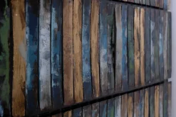 Metallbild 3D 'Sparkling Ocean' 100x70x4cm