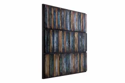Metallbild 3D 'Sparkling Ocean' 100x70x4cm