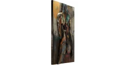 Metallbild 3D 'Undressed' 100x70x6,5cm