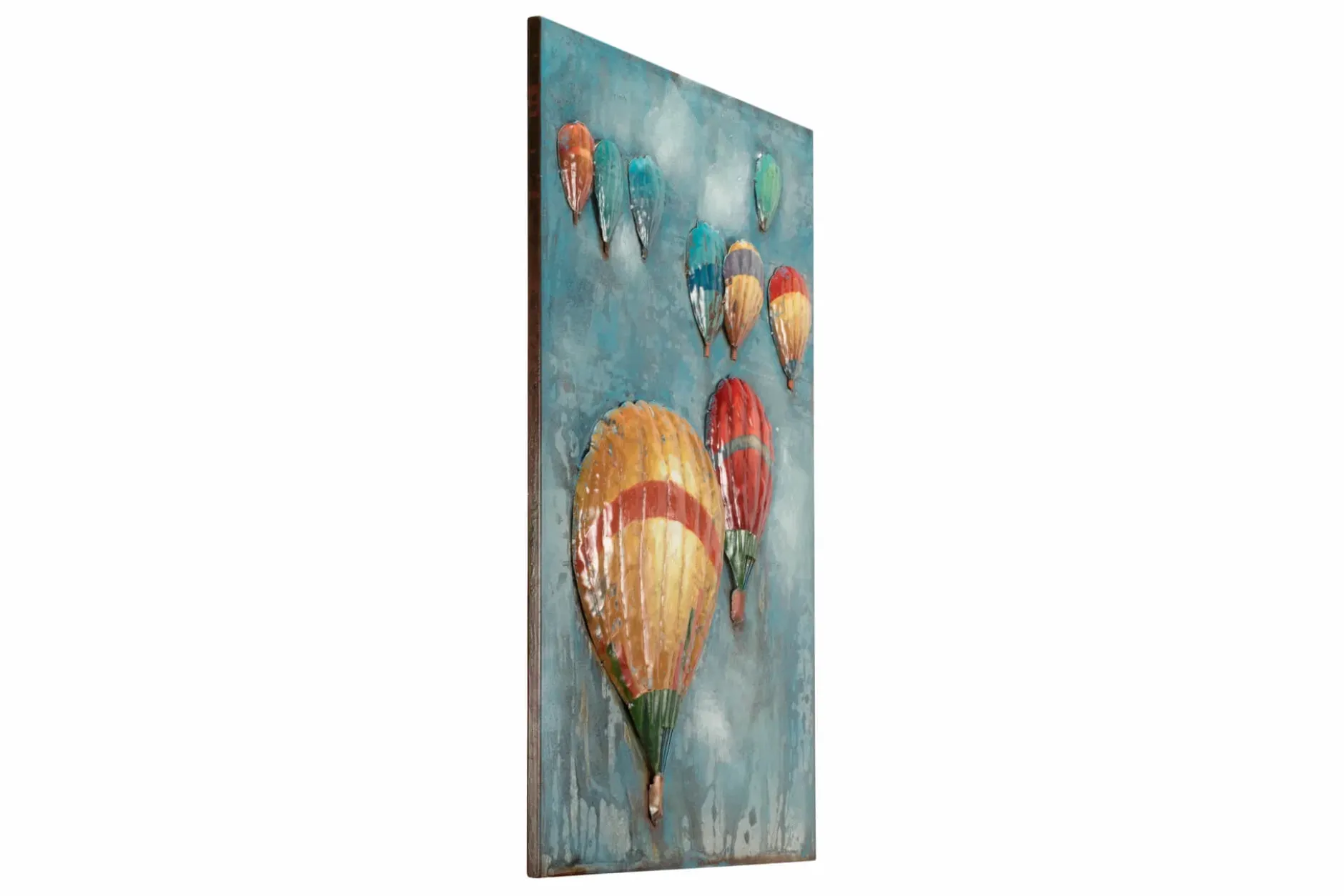 Metallbild 3D 'Unendliche Reise' 60x80x4cm