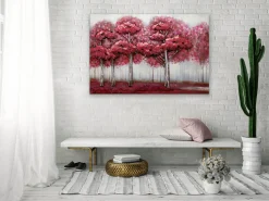 Metallbild 3D 'Waldharmonie' 100x70x5cm