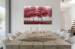 Metallbild 3D 'Waldharmonie' 100x70x5cm