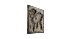 Metallbild 3D 'We Stay United' 60x40x4cm