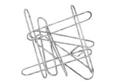 Metall Skulptur 'Complexity' 45x40x25cm