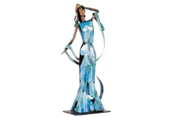 Metall Skulptur 'Goddess of the Sky' 51x23x13cm