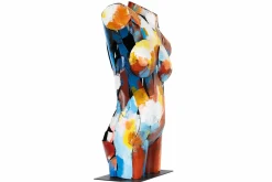 Metall Skulptur 'Unter der Haut' 75x43x20cm