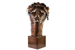 Metall Skulptur 'Wächter des Palasts' 63x40x35cm