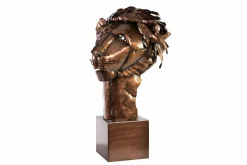 Metall Skulptur 'Wächter des Palasts' 63x40x35cm