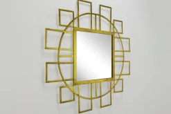 Metall Wandspiegel 'Fast Forward' 89x89x2,5cm