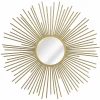 Metall Wandspiegel 'Radiant Sun' 80x80x3cm