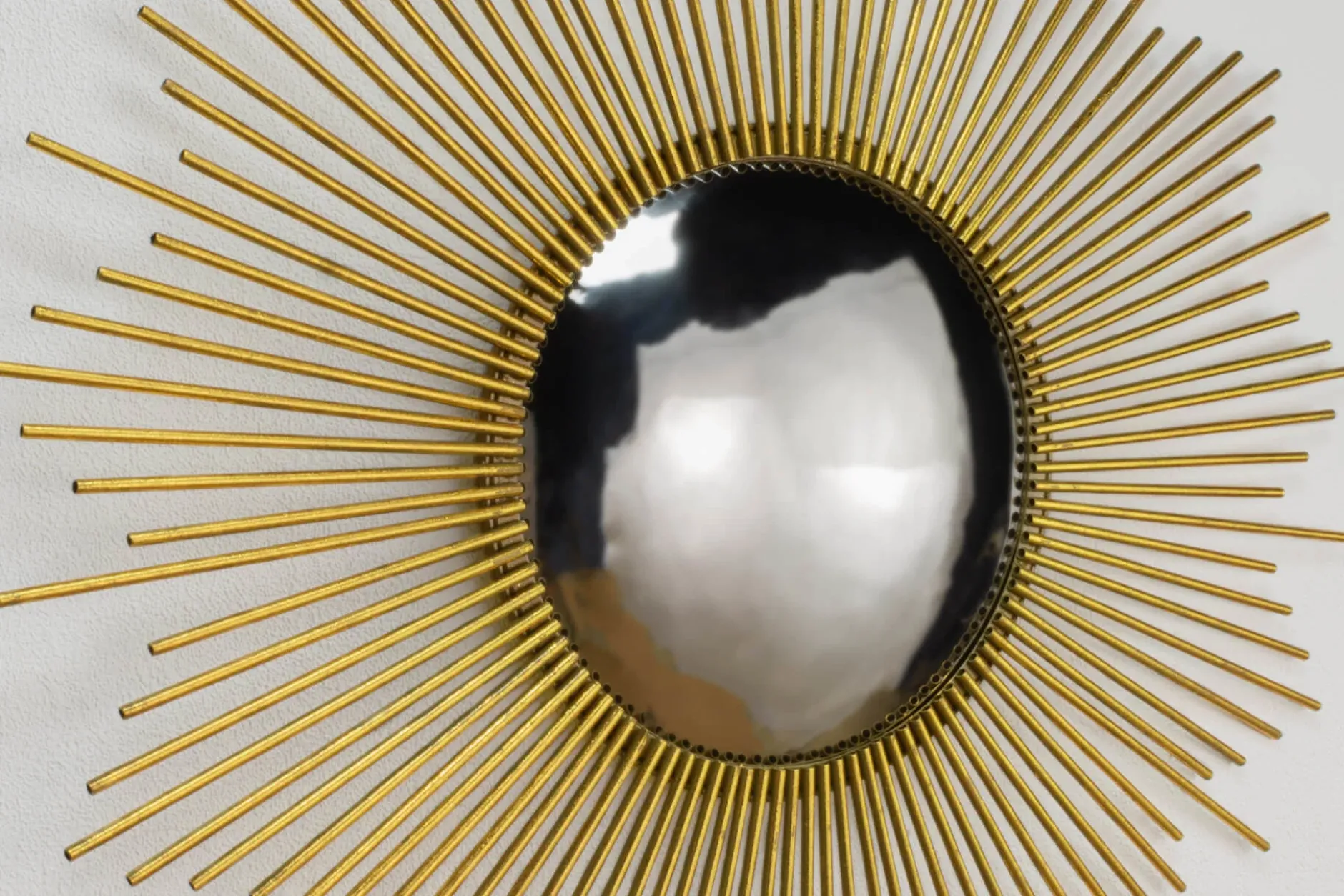 Metall Wandspiegel 'Ready to Shine' 99x99x3cm