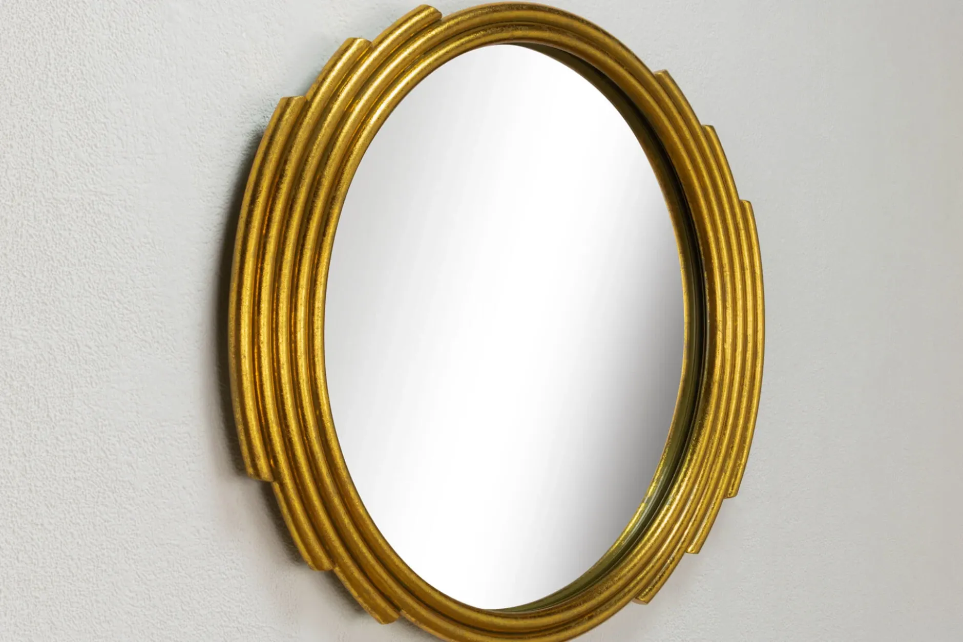 Metall Wandspiegel 'Reflexion des Ichs' 61x72x5cm