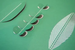 Papierkunst Wandbild 'Green Leaves' 50x70cm