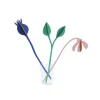Papierskulptur 'Abstraktes Blumentrio'