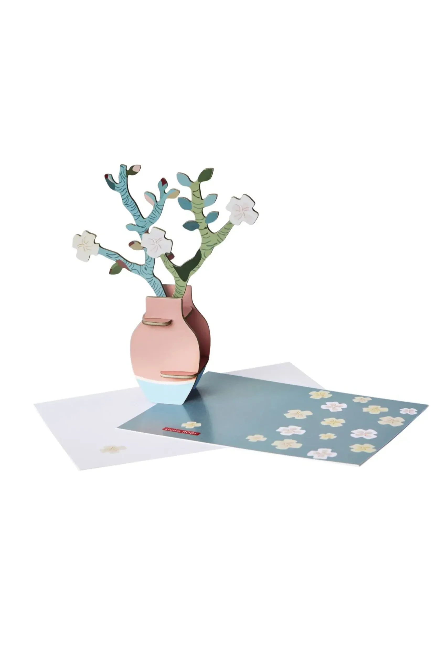 Papierskulptur 'Almond Blossom II'