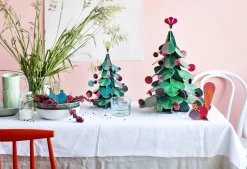 Papierskulptur 'Baum- & Vogel-Set'